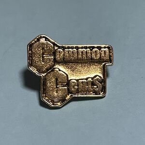 Classic COMMON CENTS Market Store Logo Pin Badge Staff Employee